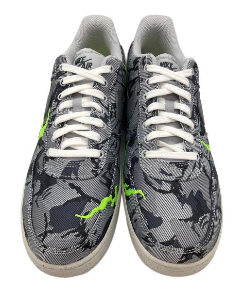 NIKE（ナイキ）NIKE (ナイキ) AIR FORCE 1 '07 LX グレー×蛍光グリーン サイズ:SIZE 28cm 未使用品の古着・服飾アイテム