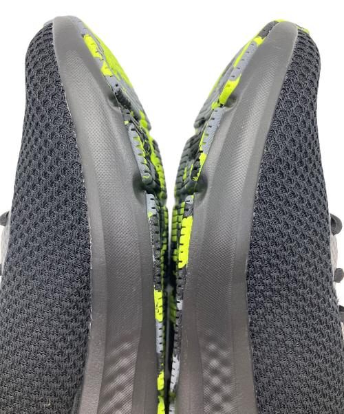UNDER ARMOUR（アンダーアーマー）UNDER ARMOUR (アンダーアーマー) Charged Pursuit 3 ブラック×蛍光グリーン サイズ:SIZE 27.5cmの古着・服飾アイテム