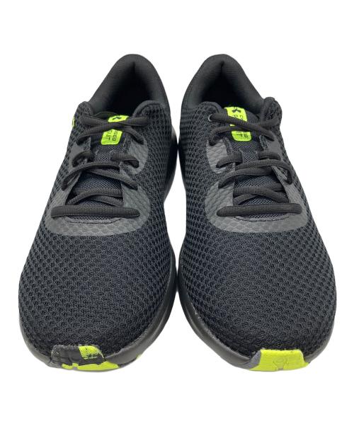 UNDER ARMOUR（アンダーアーマー）UNDER ARMOUR (アンダーアーマー) Charged Pursuit 3 ブラック×蛍光グリーン サイズ:SIZE 27.5cmの古着・服飾アイテム