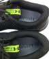 中古・古着 UNDER ARMOUR (アンダーアーマー) Charged Pursuit 3 ブラック×蛍光グリーン サイズ:SIZE 27.5cm：7000円