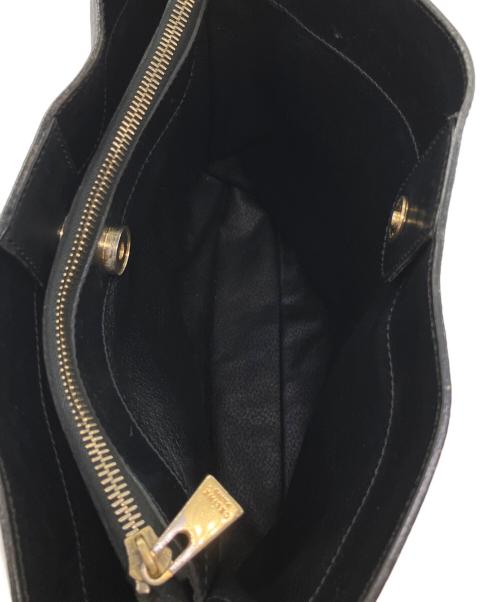 CELINE（セリーヌ）CELINE (セリーヌ) マカダム　ワンショルダーバッグ ブラックの古着・服飾アイテム