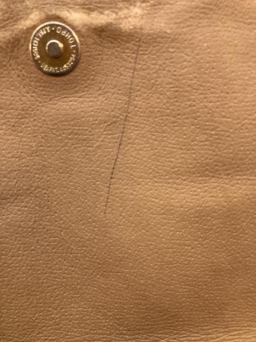 GUCCI（グッチ）GUCCI (グッチ) GGスプリーム クラッチバッグ ベージュ×ブラウンの古着・服飾アイテム