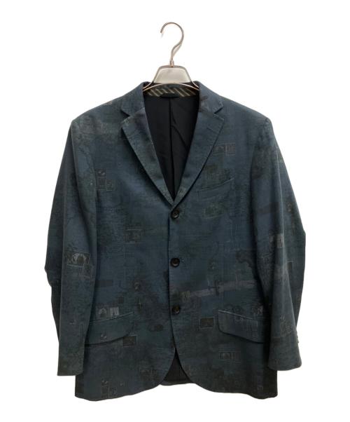 ETRO（エトロ）ETRO (エトロ) VIA Spartaco3　テーラードジャケット ネイビー サイズ:SIZE 52Lの古着・服飾アイテム