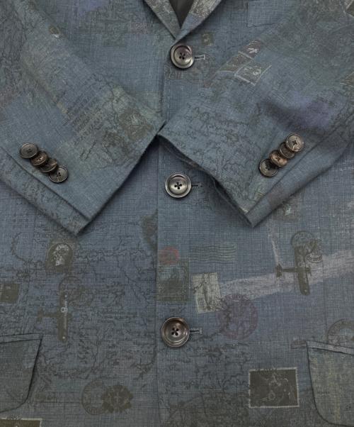 ETRO（エトロ）ETRO (エトロ) VIA Spartaco3　テーラードジャケット ネイビー サイズ:SIZE 52Lの古着・服飾アイテム