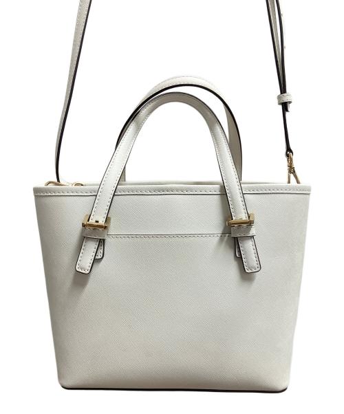 MICHAEL KORS（マイケル・コース）MICHAEL KORS (マイケル・コース) ハンドバッグ ホワイトの古着・服飾アイテム