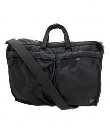 PORTER（ポーター）の古着「タンカー　3WAY BRIEFCASE」｜ブラック
