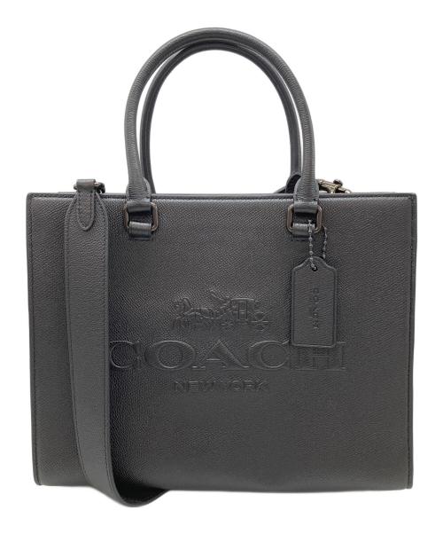 COACH（コーチ）COACH (コーチ) トート・シグネチャー キャンバス インテリア ブラックの古着・服飾アイテム