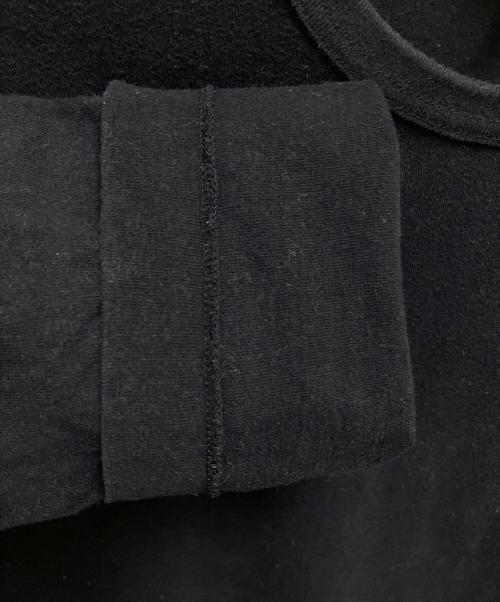 PLAY COMME des GARCONS（プレイコムデギャルソン）PLAY COMME des GARCONS (プレイコムデギャルソン) 長袖カットソー ブラック サイズ:SIZE Lの古着・服飾アイテム