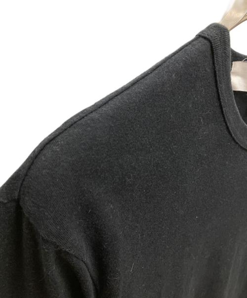 PLAY COMME des GARCONS（プレイコムデギャルソン）PLAY COMME des GARCONS (プレイコムデギャルソン) 長袖カットソー ブラック サイズ:SIZE Lの古着・服飾アイテム