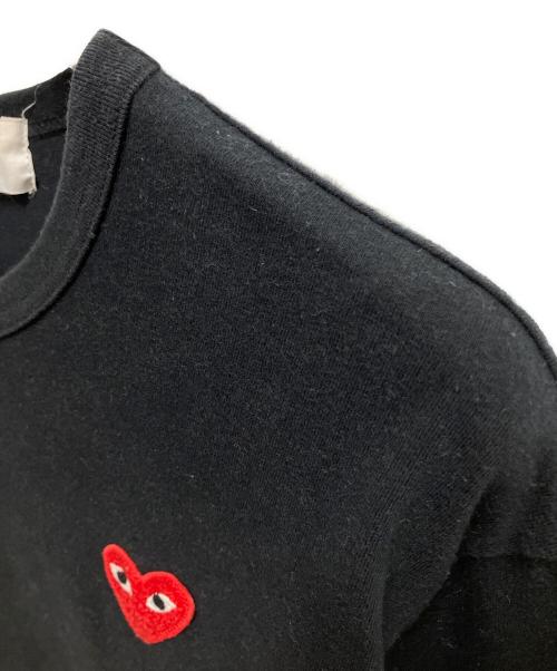 PLAY COMME des GARCONS（プレイコムデギャルソン）PLAY COMME des GARCONS (プレイコムデギャルソン) 長袖カットソー ブラック サイズ:SIZE Lの古着・服飾アイテム