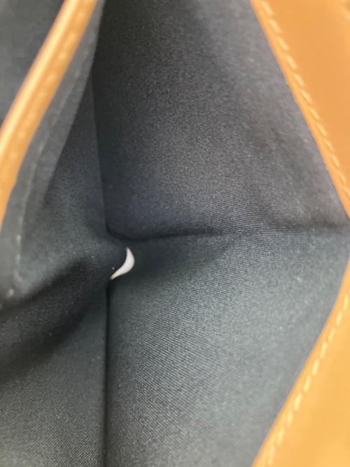 PAUL SMITH（ポールスミス）PAUL SMITH (ポールスミス) 2つ折り財布 ネイビー×ブラウンの古着・服飾アイテム