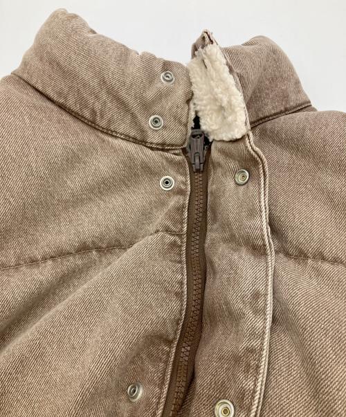 LEVI'S（リーバイス）LEVI'S (リーバイス) ダウンジャケット ブラウン サイズ:SIZE L 未使用品の古着・服飾アイテム