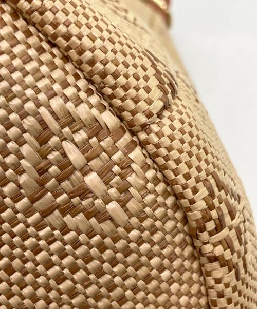 russet（ラシット）russet (ラシット) 2WAYショルダーバッグ ベージュ×ブラウンの古着・服飾アイテム