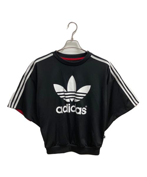 adidas（アディダス）adidas (アディダス) RITAORA (リタ・オラ) 半袖カットソー ブラック サイズ:SIZE Mの古着・服飾アイテム