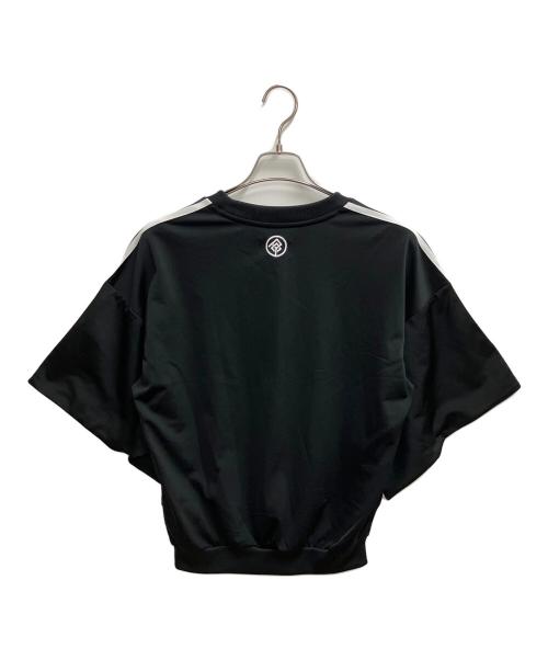 adidas（アディダス）adidas (アディダス) RITAORA (リタ・オラ) 半袖カットソー ブラック サイズ:SIZE Mの古着・服飾アイテム
