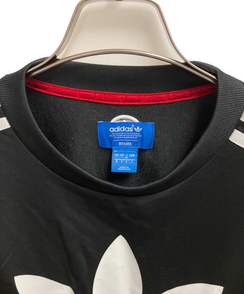 adidas（アディダス）adidas (アディダス) RITAORA (リタ・オラ) 半袖カットソー ブラック サイズ:SIZE Mの古着・服飾アイテム