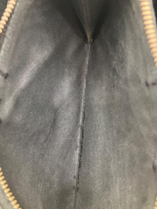 BOTTEGA VENETA（ボッテガベネタ）BOTTEGA VENETA (ボッテガベネタ) イントレチャート ラウンドファスナーウォレット ブラックの古着・服飾アイテム