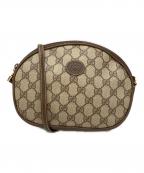 GUCCIグッチ）の古着「OLD GUCCI ショルダーバッグ」｜ブラウン