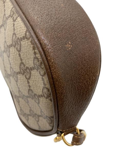 GUCCI（グッチ）GUCCI (グッチ) OLD GUCCI ショルダーバッグ ブラウンの古着・服飾アイテム