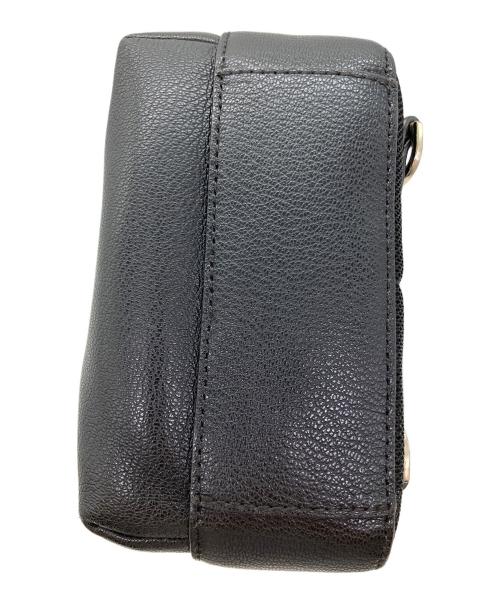 PAUL SMITH（ポールスミス）PAUL SMITH (ポールスミス) シグネチャージップストライプ ボディバッグ ブラックの古着・服飾アイテム