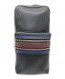 PAUL SMITH (ポールスミス) シグネチャージップストライプ ボディバッグ ブラック：12000円