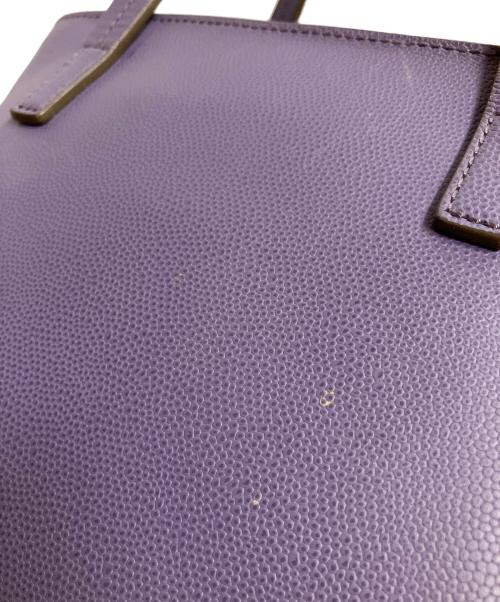 Salvatore Ferragamo（サルヴァトーレ フェラガモ）Salvatore Ferragamo (サルヴァトーレ フェラガモ) ガンチーニ ハンドバッグ パープルの古着・服飾アイテム