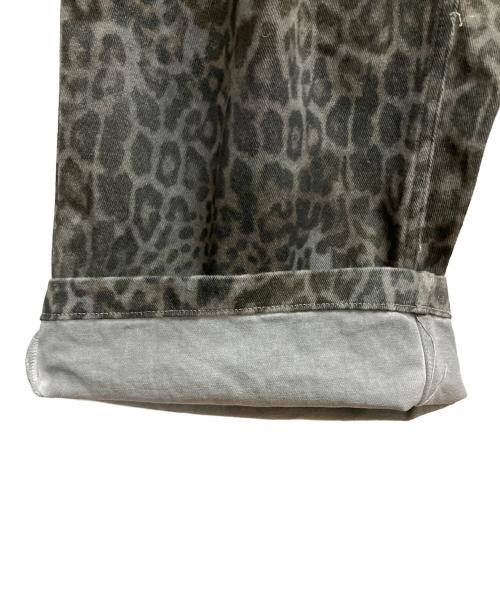 Jaded London（ジェイデッドロンドン）Jaded London (ジェイデッドロンドン) レオパード柄デニムパンツ グレー サイズ:SIZE 76cm（W30）の古着・服飾アイテム