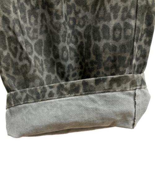 Jaded London（ジェイデッドロンドン）Jaded London (ジェイデッドロンドン) レオパード柄デニムパンツ グレー サイズ:SIZE 76cm（W30）の古着・服飾アイテム