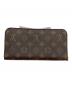 LOUIS VUITTON (ルイ ヴィトン) モノグラム ポルトフォイユ・アンソリット 長財布 ブラウン：40000円