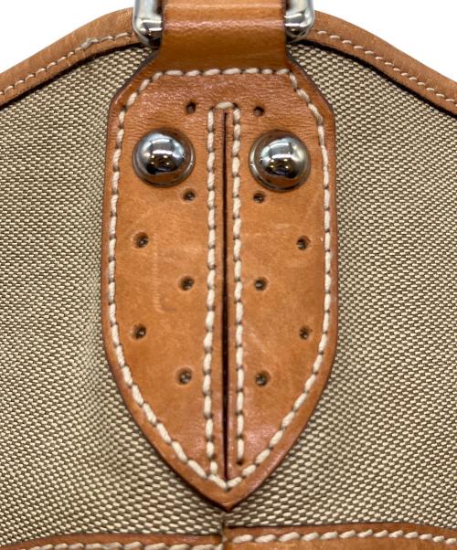 GUCCI（グッチ）GUCCI (グッチ) インターロッキングG ワンショルダーバッグ ベージュ×ブラウンの古着・服飾アイテム