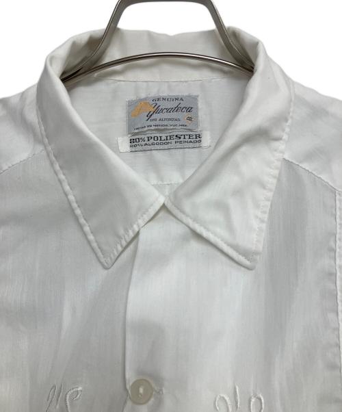 YUCATECA（ユカテカ）YUCATECA (ユカテカ) キューバシャツ ホワイト サイズ:SIZE 42の古着・服飾アイテム