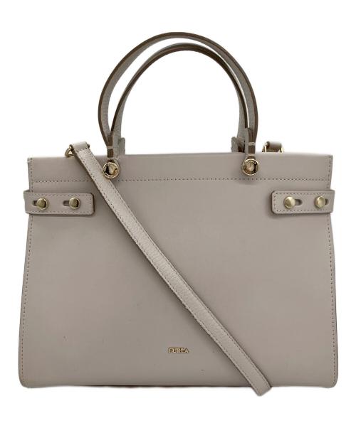 FURLA（フルラ）FURLA (フルラ) Lady M　2WAYバッグ ピンクの古着・服飾アイテム