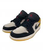 NIKEナイキ）の古着「Air Jordan 1 Low」｜イエロー×ベージュ