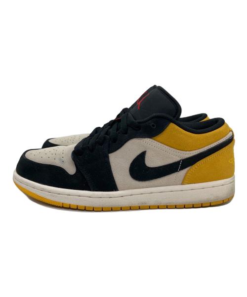 NIKE（ナイキ）NIKE (ナイキ) Air Jordan 1 Low イエロー×ベージュ サイズ:SIZE 26cmの古着・服飾アイテム