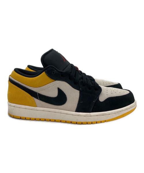 NIKE（ナイキ）NIKE (ナイキ) Air Jordan 1 Low イエロー×ベージュ サイズ:SIZE 26cmの古着・服飾アイテム