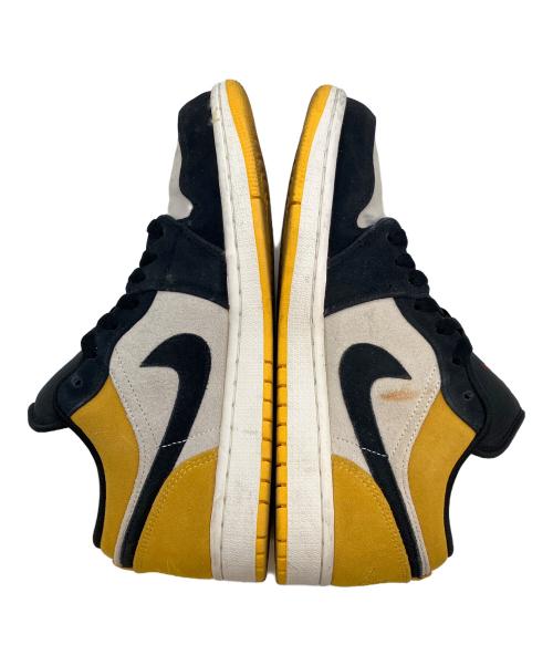 NIKE（ナイキ）NIKE (ナイキ) Air Jordan 1 Low イエロー×ベージュ サイズ:SIZE 26cmの古着・服飾アイテム