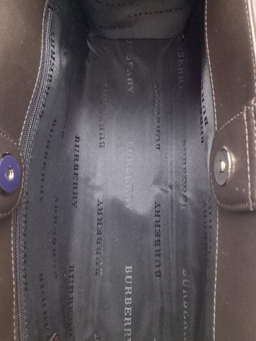 BURBERRY（バーバリー）BURBERRY (バーバリー) ノバチェック ハンドバッグ ブラウンの古着・服飾アイテム