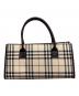 BURBERRY (バーバリー) ノバチェック ハンドバッグ ブラウン：35000円