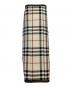 中古・古着 BURBERRY (バーバリー) ノバチェック ハンドバッグ ブラウン：35000円