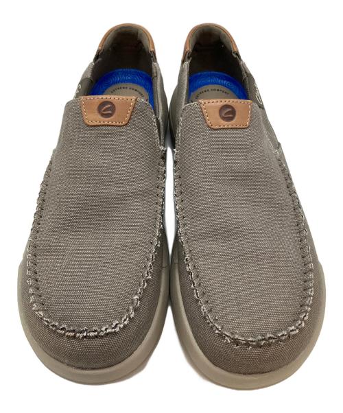 CLARKS（クラークス）CLARKS (クラークス) スリッポン グレー サイズ:SIZE 26.5cmの古着・服飾アイテム