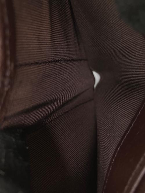 russet（ラシット）russet (ラシット) 2つ折り財布 パープル×ボルドーの古着・服飾アイテム