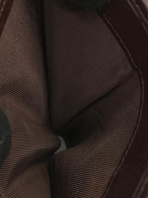 russet（ラシット）russet (ラシット) 2つ折り財布 パープル×ボルドーの古着・服飾アイテム