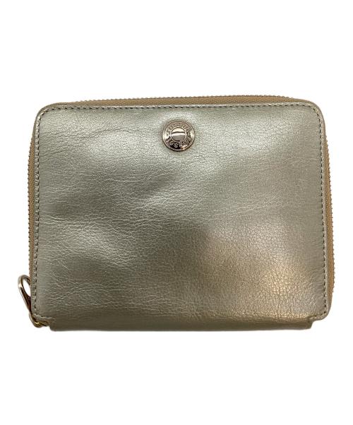 russet（ラシット）russet (ラシット) ジップウォレット ゴールドの古着・服飾アイテム