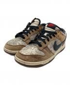 NIKEナイキ）の古着「DUNK LOW PREMIUM」｜ベージュ×ブラック