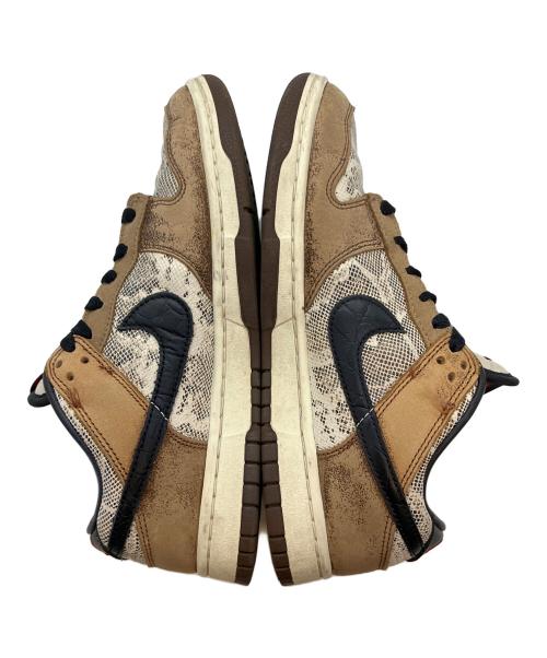 NIKE（ナイキ）NIKE (ナイキ) DUNK LOW PREMIUM ベージュ×ブラック サイズ:SIZE 25cmの古着・服飾アイテム
