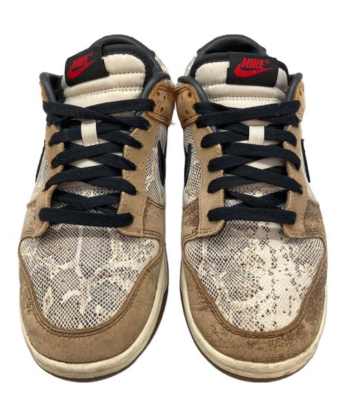 NIKE（ナイキ）NIKE (ナイキ) DUNK LOW PREMIUM ベージュ×ブラック サイズ:SIZE 25cmの古着・服飾アイテム