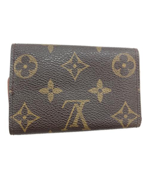 LOUIS VUITTON（ルイ ヴィトン）LOUIS VUITTON (ルイ ヴィトン) モノグラム　キーケース ミュルティクレ6 ブラウンの古着・服飾アイテム