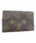 LOUIS VUITTON (ルイ ヴィトン) モノグラム　キーケース ミュルティクレ6 ブラウン：10000円