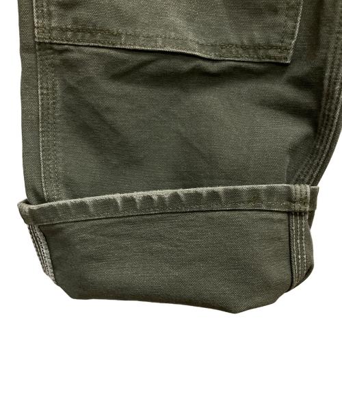 CarHartt（カーハート）CarHartt (カーハート) ダック地ダブルニーパンツ ワークパンツ ライトグリーン サイズ:30×32の古着・服飾アイテム