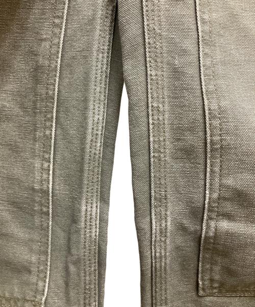 CarHartt（カーハート）CarHartt (カーハート) ダック地ダブルニーパンツ ワークパンツ ライトグリーン サイズ:30×32の古着・服飾アイテム
